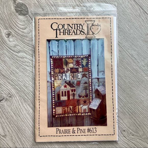 Quilt Pattern - Country Threads - Prairie & Pine - Cabin Throw or Wall Hanging - Picture 7 of 7